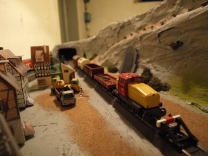 Godstog på sidespor